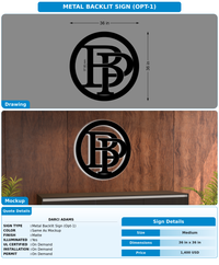 CUSTOM MOCKUP SIGN FOR Darci Adams