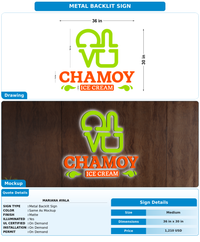 CUSTOM MOCKUP SIGN FOR Mariana Ayala