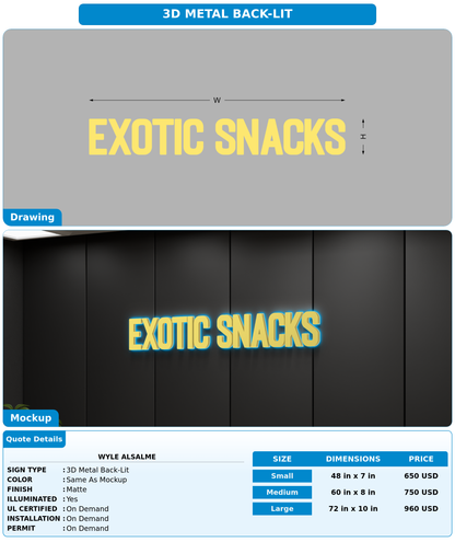CUSTOM MOCKUP SIGN FOR Wyle Alsalme