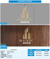 CUSTOM MOCKUP SIGN FOR Dino Malkoc