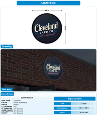 CUSTOM MOCKUP SIGN FOR Justin Garcia