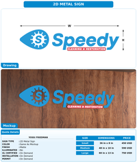 CUSTOM MOCKUP SIGN FOR Yossi Friedman