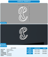 CUSTOM MOCKUP SIGN FOR Sami Sheikh