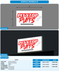 CUSTOM MOCKUP SIGN FOR Alexis