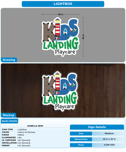 CUSTOM MOCKUP SIGN FOR isabella heim