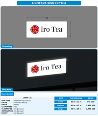 CUSTOM MOCKUP SIGN FOR Larry Lee