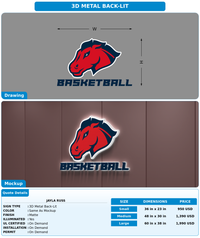 CUSTOM MOCKUP SIGN FOR Jayla Russ