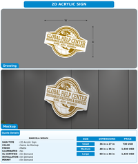 CUSTOM MOCKUP SIGN FOR Marcela Welvh