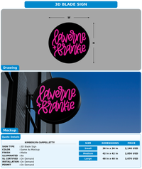 CUSTOM MOCKUP SIGN FOR Kimberlyn Cappelletty
