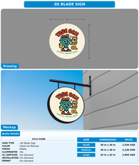CUSTOM MOCKUP SIGN FOR Kyle Fiore
