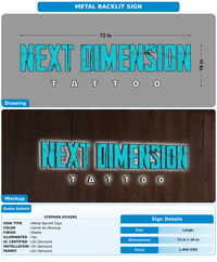 CUSTOM MOCKUP SIGN FOR Stephen Vickers