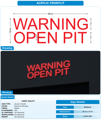 CUSTOM MOCKUP SIGN FOR Harry Inglett