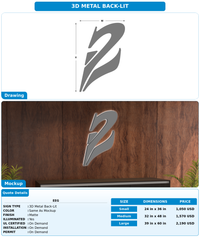 CUSTOM MOCKUP SIGN FOR EeG