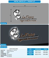 CUSTOM MOCKUP SIGN FOR Alma Castellanos