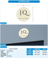 CUSTOM MOCKUP SIGN FOR Hillary Schweizer