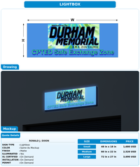 CUSTOM MOCKUP SIGN FOR Ronald J. Dixon