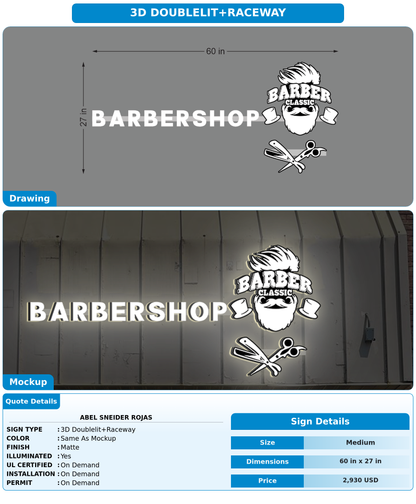 CUSTOM MOCKUP SIGN FOR Abel Sneider Rojas