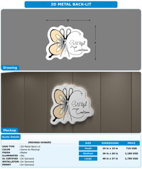 CUSTOM MOCKUP SIGN FOR Dreonna Howard