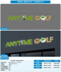 CUSTOM MOCKUP SIGN FOR Forrest Higginbotjam