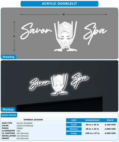 CUSTOM MOCKUP SIGN FOR Kimberly Jackson