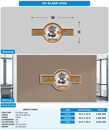 CUSTOM MOCKUP SIGN FOR Jeremy Ludwig