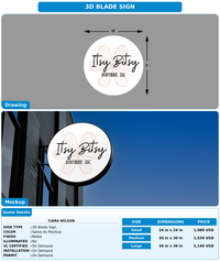 CUSTOM MOCKUP SIGN FOR Ciara Wilson