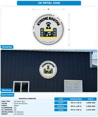 CUSTOM MOCKUP SIGN FOR Brandon VanBever