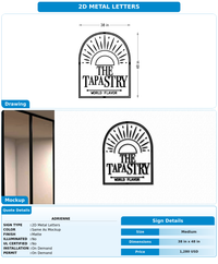 CUSTOM MOCKUP SIGN FOR adrienne