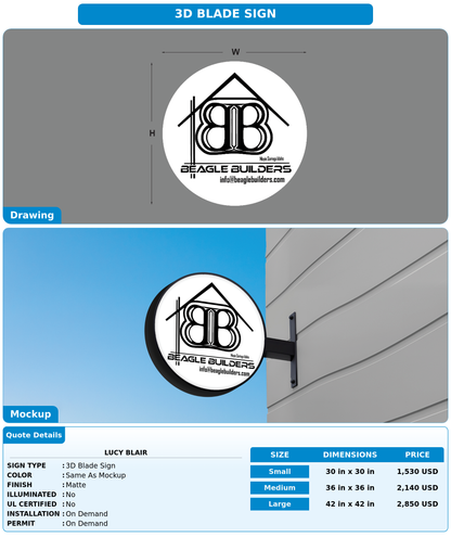 CUSTOM MOCKUP SIGN FOR Lucy Blair