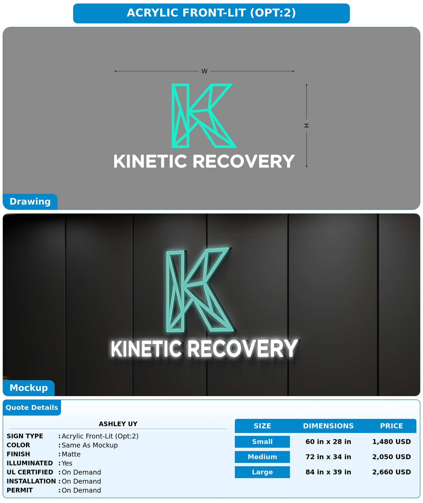 CUSTOM MOCKUP SIGN FOR Ashley Uy