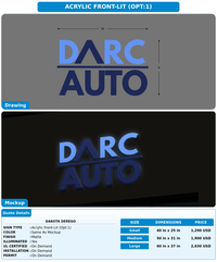 CUSTOM MOCKUP SIGN FOR Dakota Derego