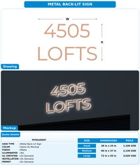 CUSTOM MOCKUP SIGN FOR myra2rent
