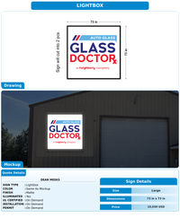 CUSTOM MOCKUP SIGN FOR Dean Meeks