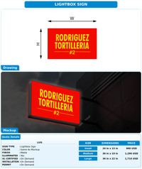 CUSTOM MOCKUP SIGN FOR Luis
