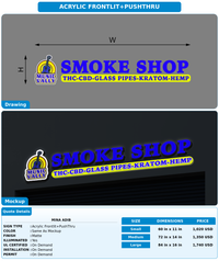 CUSTOM MOCKUP SIGN FOR Mina Adib