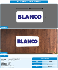 CUSTOM MOCKUP SIGN FOR Amanda Flores