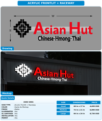 CUSTOM MOCKUP SIGN FOR zang Vang