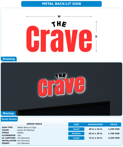 CUSTOM MOCKUP SIGN FOR Jarrod Grace