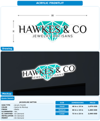 CUSTOM MOCKUP SIGN FOR Jacqueline Hatton
