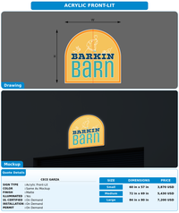 CUSTOM MOCKUP SIGN FOR Cece Garza