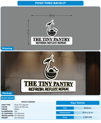 CUSTOM MOCKUP SIGN FOR Ashley Borges
