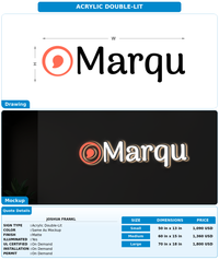 CUSTOM MOCKUP SIGN FOR Joshua Frankl