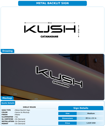 CUSTOM MOCKUP SIGN FOR Shelly Rolon