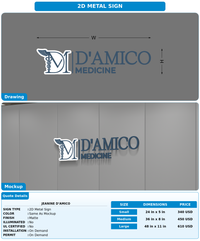 CUSTOM MOCKUP SIGN FOR Jeanine D’Amico