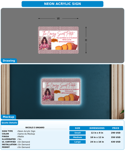 CUSTOM MOCKUP SIGN FOR Nicole E Ungaro