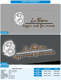 CUSTOM MOCKUP SIGN FOR Alma Castellanos