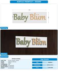 CUSTOM MOCKUP SIGN FOR payman azarbal