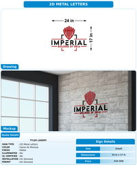 CUSTOM MOCKUP SIGN FOR Tyler Landry