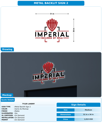 CUSTOM MOCKUP SIGN FOR Tyler Landry