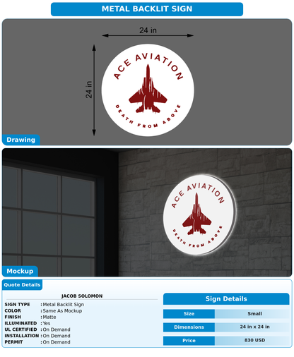 CUSTOM MOCKUP SIGN FOR Jacob Solomon